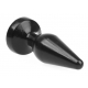 Plug anal CLASSIC M I Love Butt 13 x 5.3 cm Noir