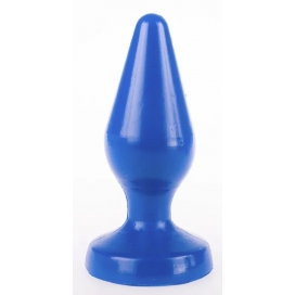 Plug anal CLASSIC M I Love Butt 13 x 5.3 cm Bleu