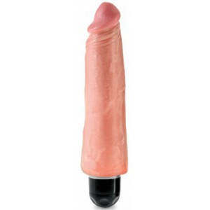 King Cock Consolador vibrador King Cock Stiffy 20 X 5,5 cm Carne