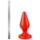 Plug anal CLASSIC XXL I Love Butt 20 x 9 cm Rouge