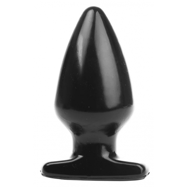 Plug Fat M I Love Butt 14 x 7.5 cm Schwarz