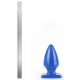 Plug anal FAT M I Love Butt 14 x 7.5 cm Bleu