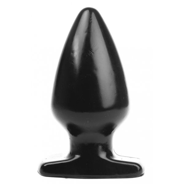 Plug anal FAT L I Love Butt 15.5 x 9 cm Noir