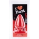 Plug Fat L I Love Butt 15,5 x 9 cm Rosso