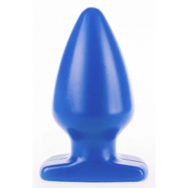 Plug anal FAT L I Love Butt 15.5 x 9 cm Bleu