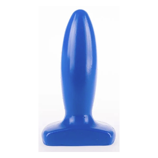 Plug anal SLIM L I Love Butt 14 x 4.8 cm Bleu