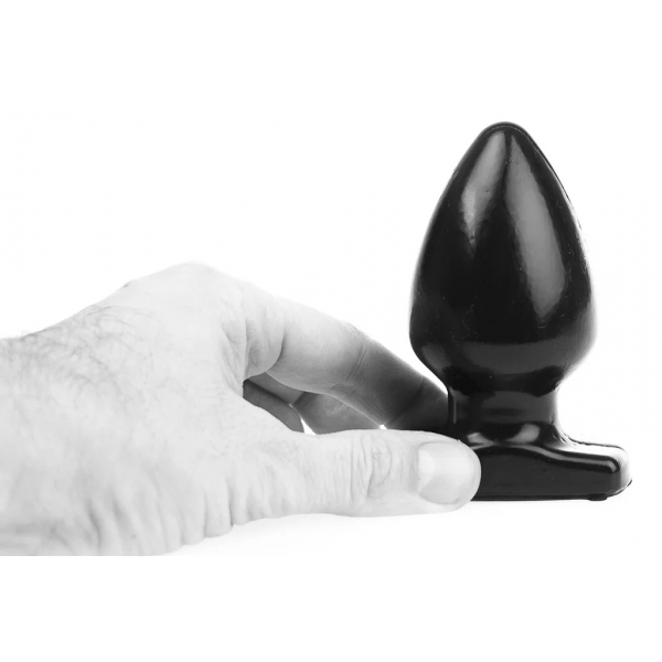 Plug Spade S I Love Butt 9 x 5.3 cm Schwarz