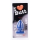 Plug anal SPADE S I Love Butt 9 x 5.3 cm Bleu