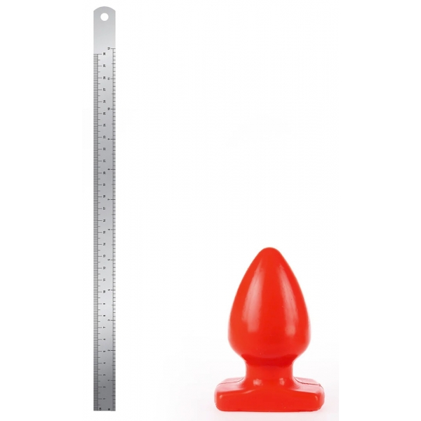 Plug Spade M I Love Butt 11 x 6,7 cm Vermelho