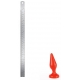 Plug anal CLASSIC XS I Love Butt 9 x 3 cm Rouge