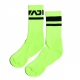 Ad Neon Green Socks