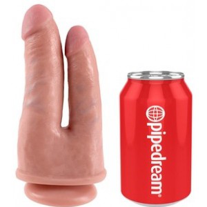 King Cock King Cock Penetrator duplo dildo 14 x 4cm