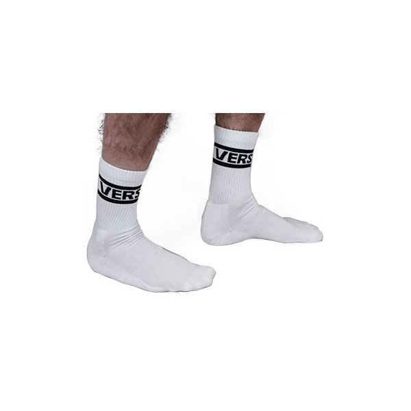 Mister B Crew Socks Vers 2-Pack White