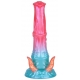 Alien Beast Cyan Rainbow 9.3" Dildo - A