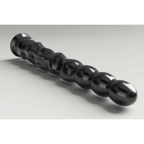 ABS08 En-Garde Dildo Esteroide Preto 41 x 5cm