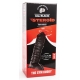 Dildo ABS10 The Gym Buddy All Black Steroid 27 x 8,5 cm