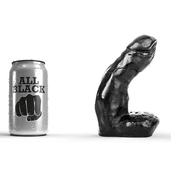 Dildo AB01 Jason All Black 11 x 4.7cm