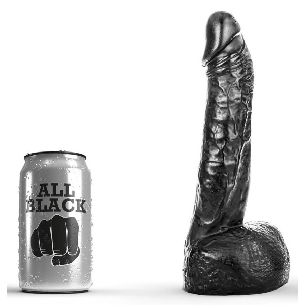 Dildo AB11 Karl All Black 16 x 4.5cm