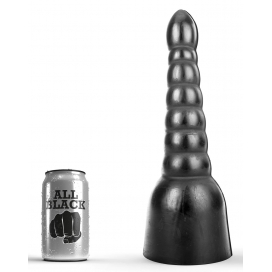 Dildo AB17 Bole All Black 22 x 6.5cm