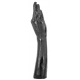 Dildo arm AB21 arm geheel zwart 32 x 7,5cm