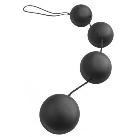 Bolas anales vibrantes de 3,2 cm de color negro