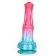 Alien Beast Cyan Rainbow 9.3" Dildo - B