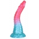 Alien Beast Cyan Rainbow 9.8" Dildo - E