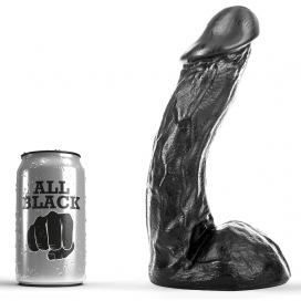 Dildo AB64 Dave All Black 19 x 5cm