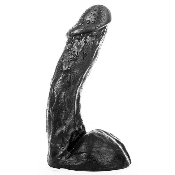 Dildo AB64 Dave Helemaal Zwart 19 x 5cm