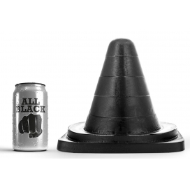 All Black plug XXL Cone All Black 19 x 12 cm