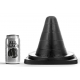 Cone Plug All Black 19 cm