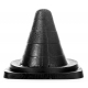 plug XXL Cone All Black 19 x 12 cm