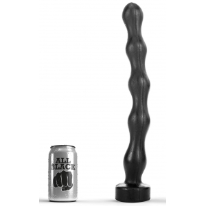 All Black Dildo AB70 Big Hoser 38 x 4.5 cm