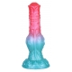 Alien Beast Cyan Rainbow 8.5" Dildo - F