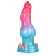 Alien Beast Cyan Rainbow 7.3" Dildo - G