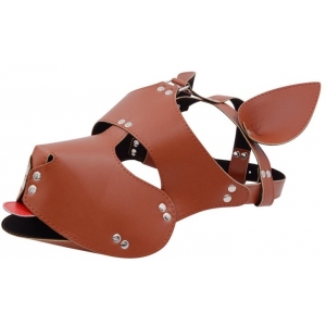 Kinky Puppy Masque Puppy Madhood Marron