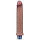 Consolador vibrador Softee Wizz 21 x 4 cm Marrón