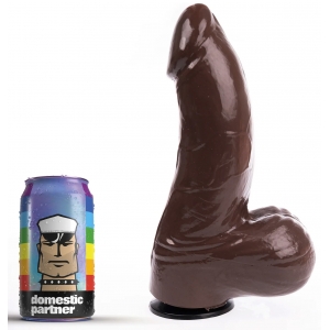 Domestic Partner Dildo DP84BR GRENADIER L 18 x 8 cm Bruin