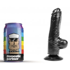 Domestic Partner Dildo DP86B Funker S 10,5 x 4 cm Zwart