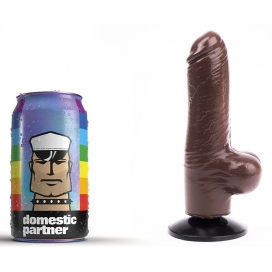 Domestic Partner Dildo DP86BR Funker S 10.5 x 4 cm Brown