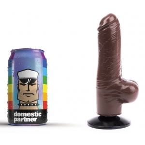 Domestic Partner Dildo DP87BR Funker M 13 x 5 cm Brown