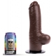 Dildo DP89BR Funker XL 18 x 7,3 cm Marrone