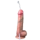 Slankere Ejaculerende Dildo 14 x 3,5cm Bruin