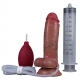 Skinnier Ejakulator Dildo 11.5 x 3.7cm Braun