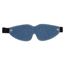 SM Fantasy Denim Bondage Blindfold