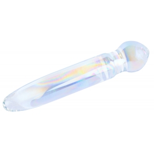 LoveToy Gode en Verre Prism Glass 18 x 3.7cm Transparent