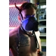 Poundtown Pup Breedwell Maschera nero-blu