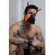 Poundtown Pup Breedwell Maschera nero-arancio