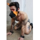 Masque Poundtown Pup Breedwell Noir-Orange