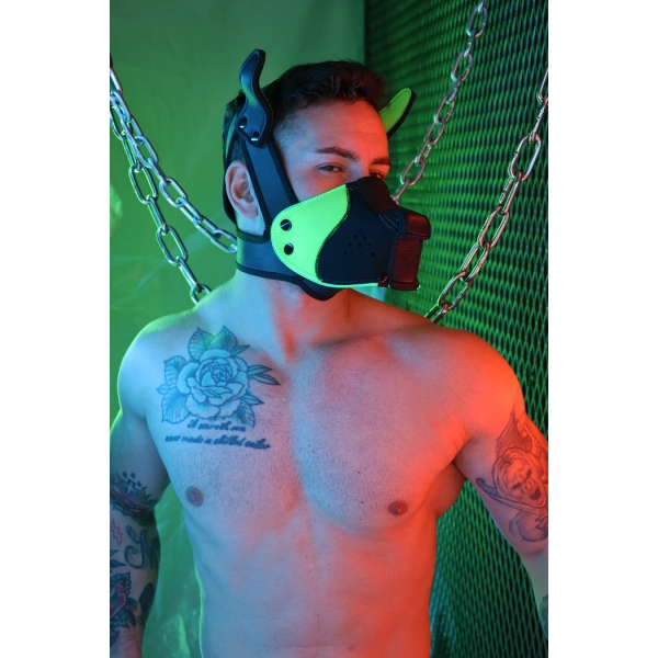 POUNDTOWN PUP MASK 2.0 Neon Green